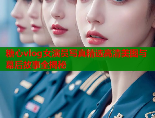 糖心vlog女演员写真精选高清美图与幕后故事全揭秘  第1张