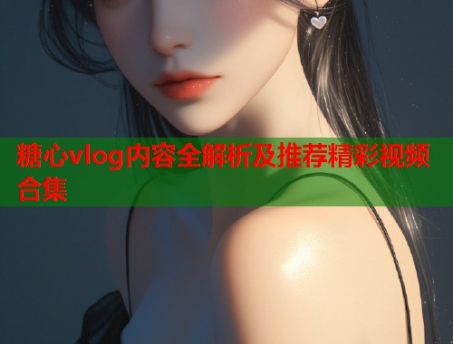 糖心vlog内容全解析及推荐精彩视频合集  第2张